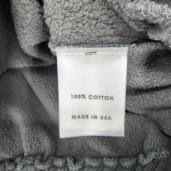 Lovers + Friends Katie Cropped Gray Crewneck Long Sleeve Sweatshirt Size Small - Picture 3 of 5